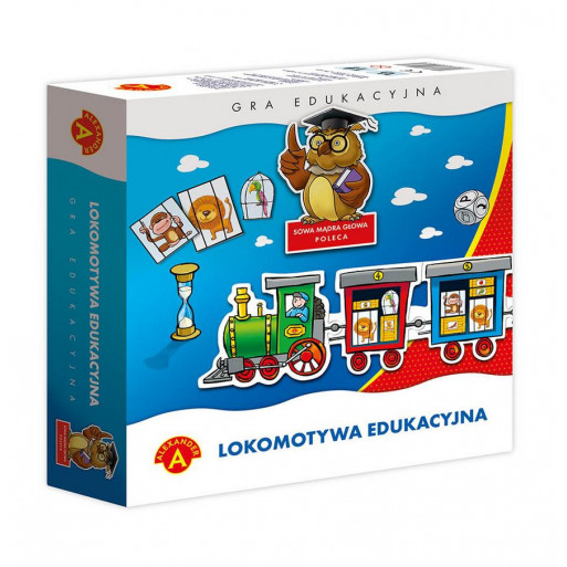 Gra Edukacyjna Lokomotywa edukacyjna ALEX 