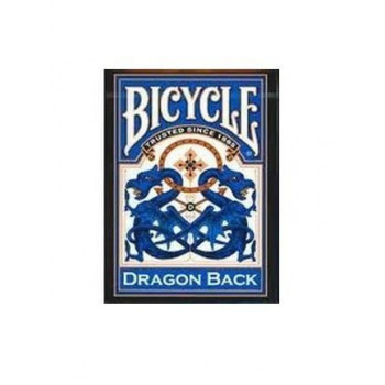 Karty Dragon Blue back BICYCLE