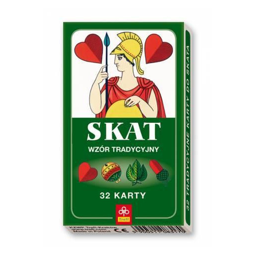 Karty - SKAT - wzór tradycyjny TREFL