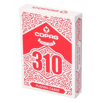 Karty do gry - COPAG 310 Slimline Red CARTAMUNDI