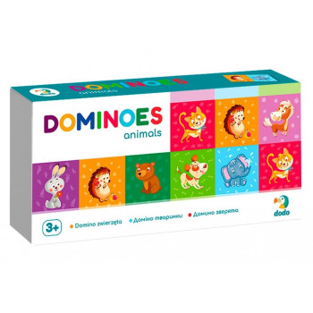 Domino Zwierzęta 29 elementów