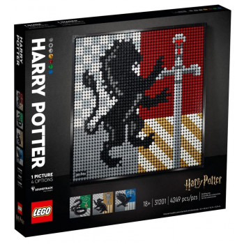 Lego ART 31201 Harry Potter Herby Hogwartu