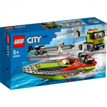 Lego CITY 60254 Transporter łodzi wyścigowej