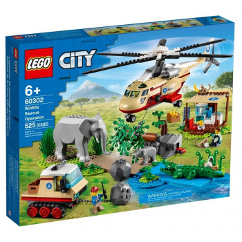 Lego CITY 60302 Na ratunek dzikim zwierzętom