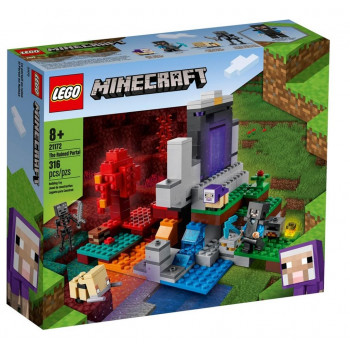 Lego MINECRAFT 21172 Zniszczony portal