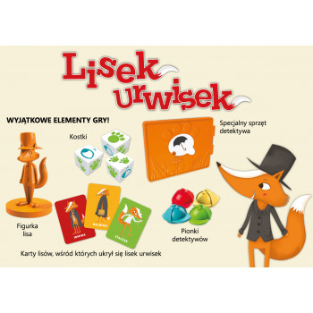 Lisek urwisek kooperacyjna gra dla dzieci od 5 lat