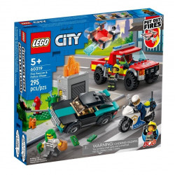 Lego CITY 60319 Akcja strażacka i policyjny pościg