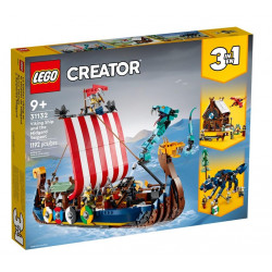 Lego CREATOR Statek wikingów i wąż z Midgardu