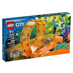 Lego CITY Kaskaderska pętla i szympans demolka