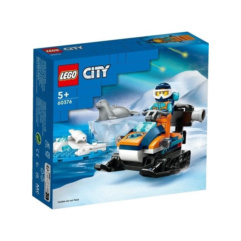 Lego CITY 60376 Skuter śnieżny badacza Arktyki