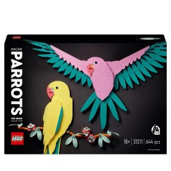 Lego ART 31211 Kolekcja zwierząt - papugi ary