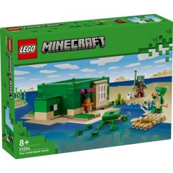 Lego MINECRAFT 21254 Domek na plaży żółwi