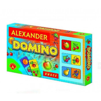 Domino obrazkowe - owoce ALEX