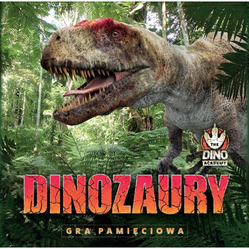 Gra Edukacyjna Dinozaury gra pamięciowa JACOBSONY 